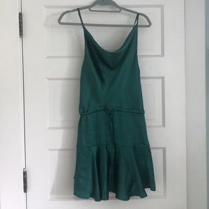 Emerald Green Short Dress